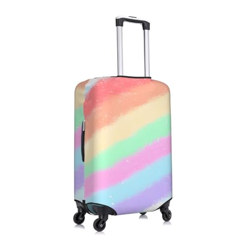 Cute Rainbow Background Luggage Cover, Suitcase Cover Suitable for 18-32 inch luggage4