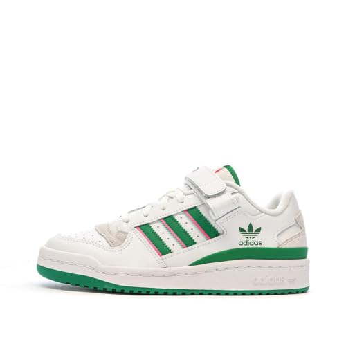 adidas Baskets Blanches/Vertes Femme Forum Low Blanc 36FR