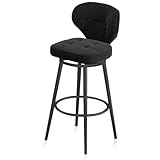Construction stable et robuste : chaque tabouret pivotant est construit sur un cadre robuste avec quatre pieds en métal massif, assurant une durabilité et une stabilité exceptionnelles. Avec une capacité de poids allant jusqu'à 150 kg, ces tabourets sont conçus pour soutenir une variété d'utilisateurs sans compromettre la force.