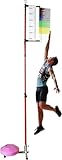 BTOIASYHF Einstellbarer Trainings -Sprungkraftmesser, Vertikaler Sprung -Trainer Von 4,3 Auf 11,8 Fuß, Jump -Trainingsausrüstung Für Basketball/Bádminton