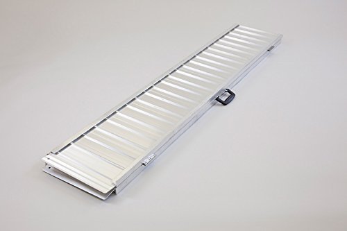 Faltbare Rollstuhlrampe/ Kofferrampe (610mm lang x 715mm breit) – Bild 3