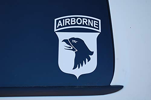 101st Airborne Logo Screaming Eagles Vinyl Decal - Choose Color and Size (V580) (5