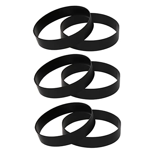 OFFSCH Egg Molds for Frying 6 Pcs Omelette Ring Molds Non-stick Thick for Eggs Omelets Pancakes