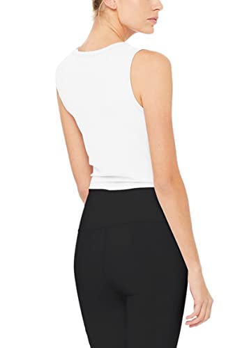 Bestisun Womens Cropped Workout Tops Flowy Gym Athleric Clothes Slim Fit Yoga Exercise Shirts2