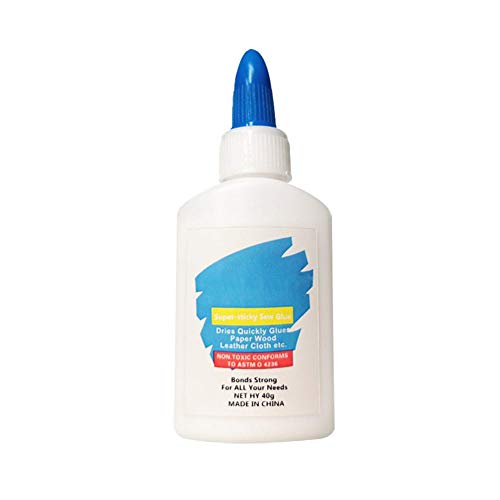 Pegamento rápido para tela ultraadherente para casi todos los tipos de telas adhesivas extra fuertes lavable en seco, para manualidades, para hacer tarjetas, 30 ml Cover