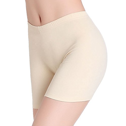 CnlanRow Transpirables Pantalon Corto Pantalones de Seguridad Suave Leggings para Mujer
