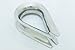 Type 304 Stainless Steel Wire Rope Thimbles (Wire Rope Diameter 3/4