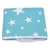 GARIOUANS Atmungsaktive Wickelunterlage aus Baumwolle mit Weicher Oberfläche und Schneller Wasseraufnahme für Neugeborene Geeignet für Kinderbett und Unterwegs