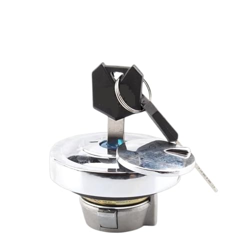 Bouchon de réservoir d'essence pour moto XVS 1100 en finition chromée