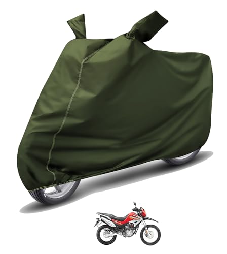 Image of Auto Hub Waterproof Bike Cover Compatible with Hero Impulse Dustproof, UV Protection Two Wheeler Bike Impulse Cover - Green