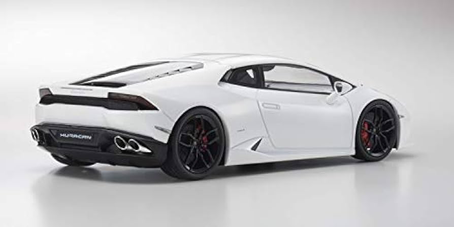 Amazon | 京商 1/18 ランボルギーニ ウラカン LP610-4 2014 ホワイト