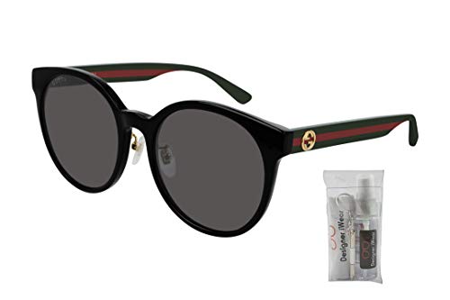 Gucci GG0416SK Round Sunglasses For Women +BUNDLE with ACCESSORY EYEWEAR KIT2