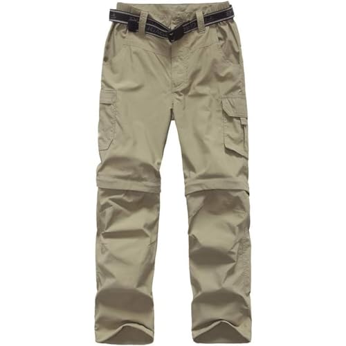 Boy’s Scout Pants Hiking Quick Dry Zip Off Pants Convertible Outdoor Climbing Casual Trouser Kids Youth Cargo Pants4