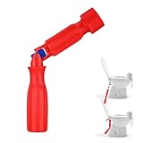Toilet Seat Fitting Tool, Universal Toilet Seat Installation Key, Toilet Seat Repair Wrench, 10/13/17mm Professional Universal Plastic High-Strength Installation Key Plastic Toilet Seat Fitting Tool