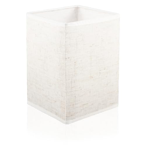 Eckiger Beige Lampenschirm für Steh- und Tischlampen, E27,...