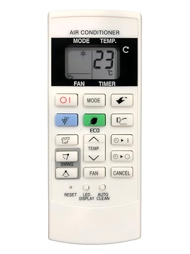Image of Upix AC Remote No. 156A (No Backlight), Compatible /Replacement for Sharp AC Remote Control (Exactly Same Remote Will Only Work)
