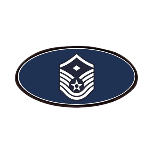 CafePress USAF: Msgt E 7 (Blue) 4