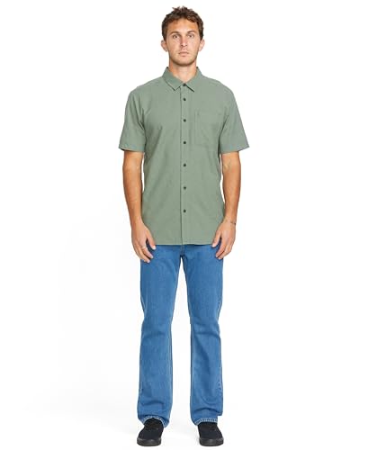 Image of Volcom Men's Solver Stretch Denim Jeans-Modern Fit Pant
