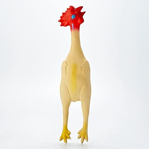 Juguete de látex con chirriador Kerbl Pollo, 39 cm Cover