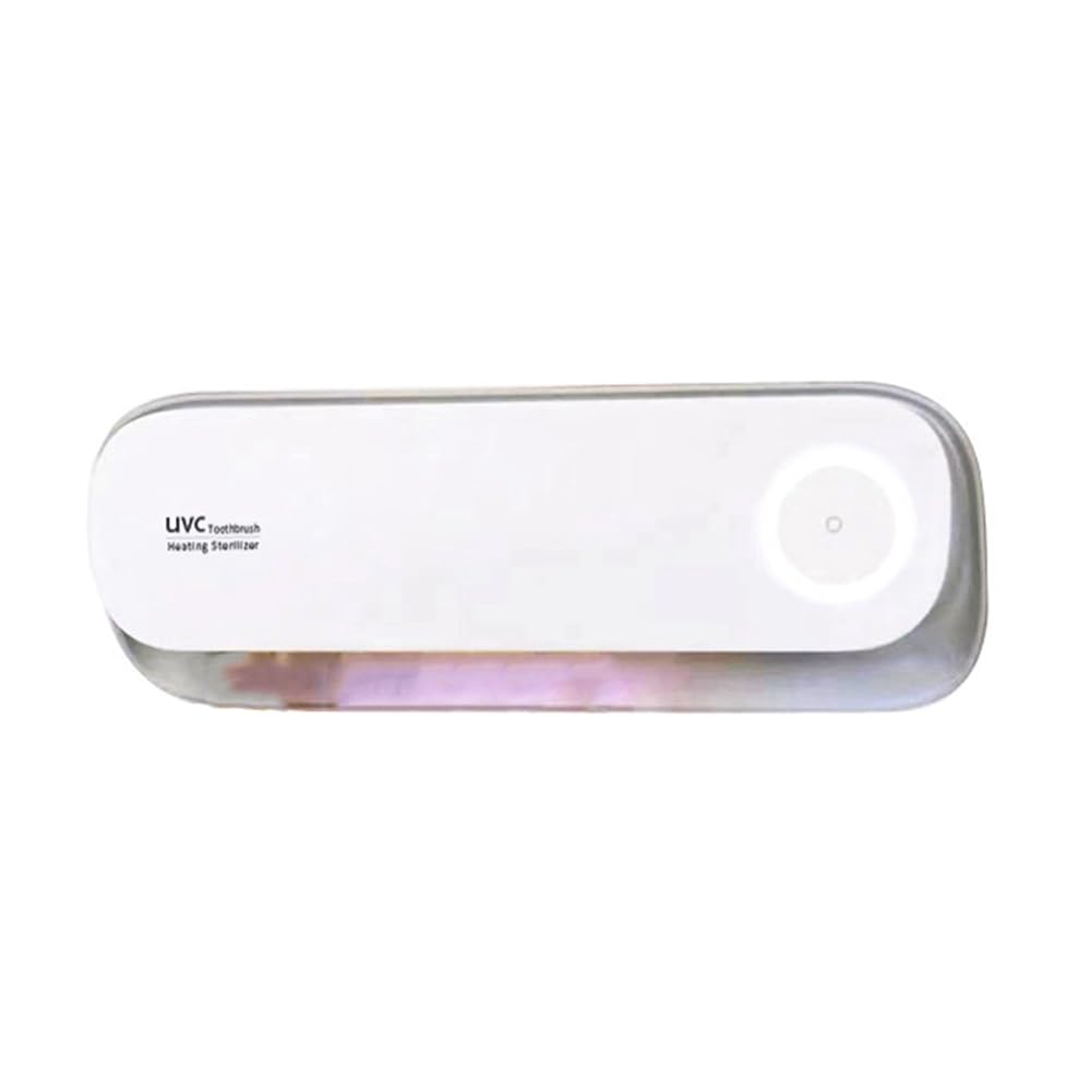 1 unids cepillo de dientes eléctrico UV esterilización secado titular montado en la pared ABS para baño organizador accesorios