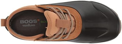 Bogs Womens Classic Casual Lace Leather Boot Snow, Cognac Multi, 8 | Image 4