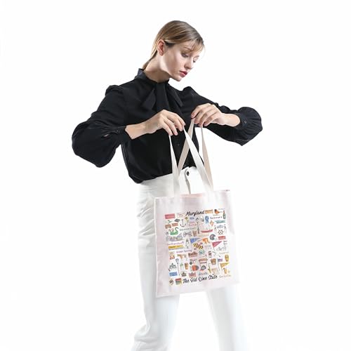 Bolso tote de viaje MINIGIU Maryland - Regalo para bienvenida a Maryland miniatura 4
