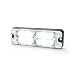 ECCO ED3511W Ed3511 Series Class 1 Led Warning Light Assembly – White, Surface Mount