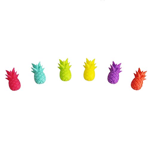 Marcador para copo de vinho Hemoton, 10 marcadores de silicone para copos e taças de vinho, champanh