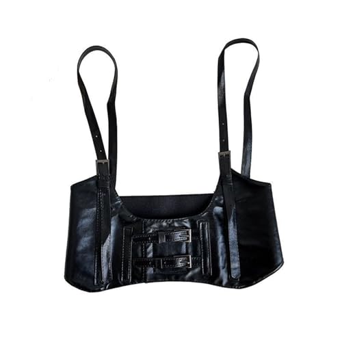 Punk Body Chain Leather Belt For Women Goth BDSM Lingerie Bondage Corset Harness Belt Rave Fashion Accessories(Black)3