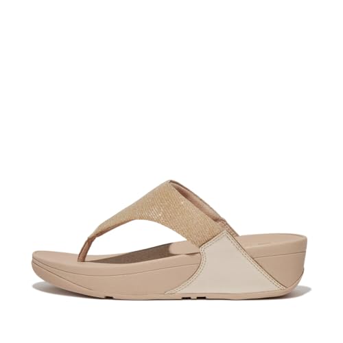 Image of Fitflop Women's Lulu Shimmerlux Toe-Post Sandals