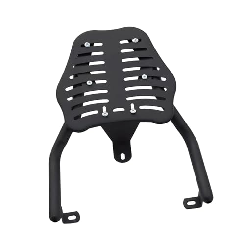 Support porte-bagages moto arrière pour voyager avec votre coffre de rangement