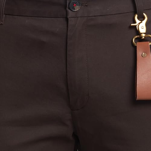 Image of Raymond Slim Fit Dark Blue Trouser for Men