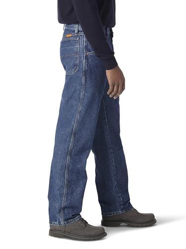 Wrangler Herren Riggs Workwear Schreiner-Jeans, schwer entflammbar Arbeitshose, Denim, 33 W/30 L – Ansicht 3