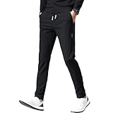 [KANGNAN] ズボン メンズ スラックス ワイドテーパードパンツ イージーパンツ 軽快 ずぼん カジュアルぱんつ ボトムス 軽量 速乾 ロング丈 ラウンジパンツ 大きいサイズ 春 秋 冬 33