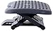 Price comparison product image HOMCOM Footrest Adjustable Height & Angle Tilting Platform Home Office Foot Rest Charcoal Grey