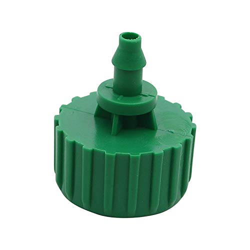 Conectores de manguera LRJSKWZC Jardín Conector de grifo de 1/2" rosca hembra de 4/7 mm Manguera conector de la manguera de jardín Accesorios de riego Agricultura Conjunta 100 piezas