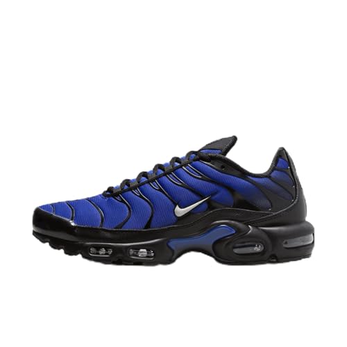 Nike Air Max Plus Premium noir et bleu FQ7331-001 aux finitions soignées