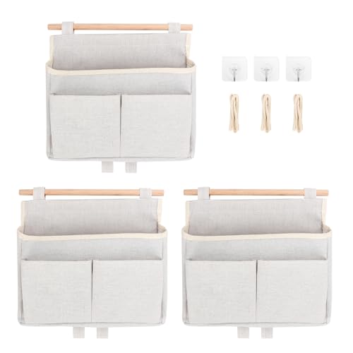 Praktischer Hänge-Organizer Mit 3 Taschen - Aufbewahrung Für Schlafzimmer, Bad & Wohnmobil