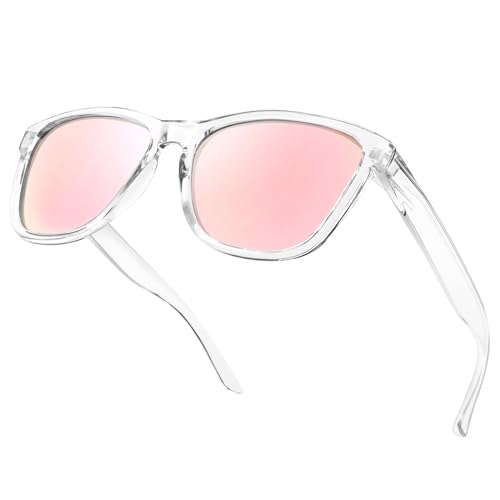 Lunettes de soleil polarisées KANASTAL homme et femme monture carrée rétro