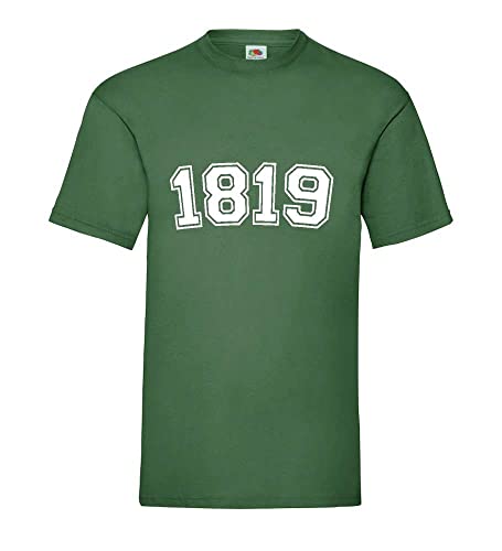 T-shirt pour homme de qualité supérieure vert bouteille XXXL