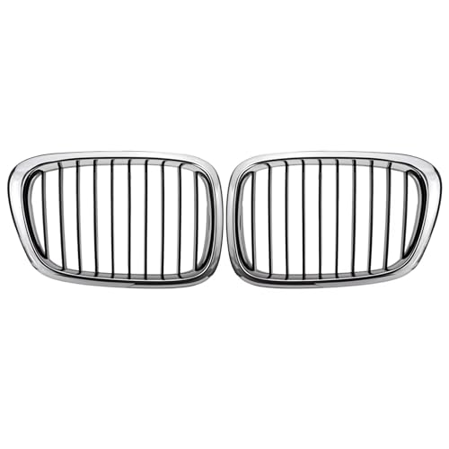 Parrilla radiador cromada E39 para parachoques de coche Serie 5 Sedan