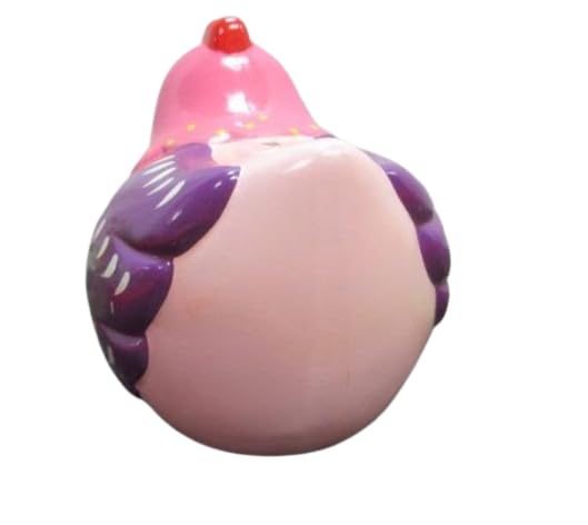 Amazon.co.jp: レトロ 陶器製 鶏 ニワトリ にわとりの貯金箱 D12cm