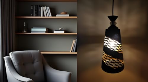 Image of Lyse Decor Hanging Lamps for Living Room, Pendant Lights for Drawing Room Center, Dining Table Light and Bedroom Lights (Without Bulb)