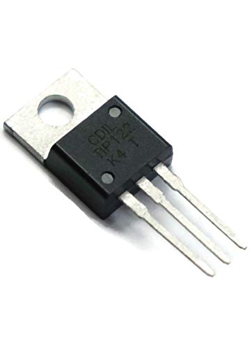Electronic Spices TIP122 100V 5A DIP Power Transistor for General Purpose Amplifier pack of 2