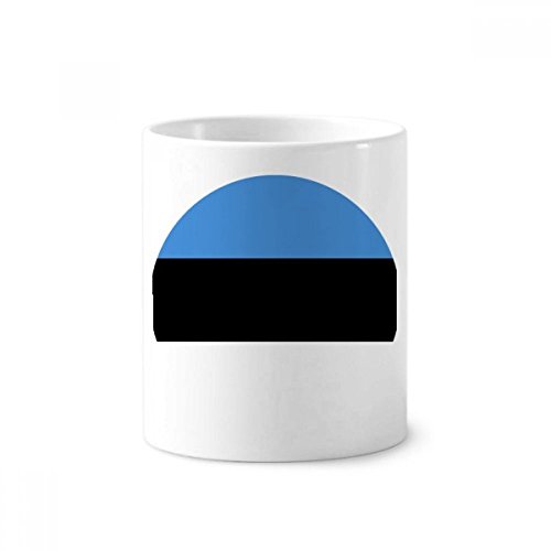 Drapeau Estonie tasse céramique sur votre bureau ou lavabo comme pot à stylo