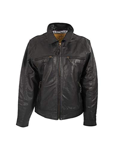 STS Ranchwear Western Jacket Mens Concealed Carry XL Black STS5162