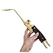 HOLIDYOYO Self Ignition Propane Torch Head Adjustable Flame for Plumbing and Hvac Efficient Welding Tool for Soldering and Brazing Tasks Features Tilt Valve and Ejector Design