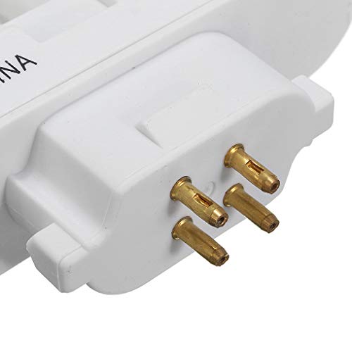 Allayu FML 27EX-N 27W 4 Pin Glühbirne Quad Rohr Energieeinsparung Kompakte Fluoreszierende Glühbirne 6500K 4 Reihen Tageslichtlampe (6500k)