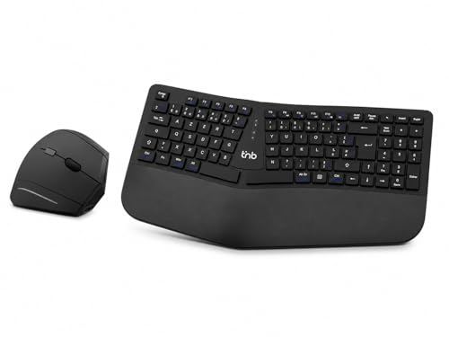 Clavier et souris ergonomiques T'nB contre les douleurs au poignet sur votre ordinateur PC Mac