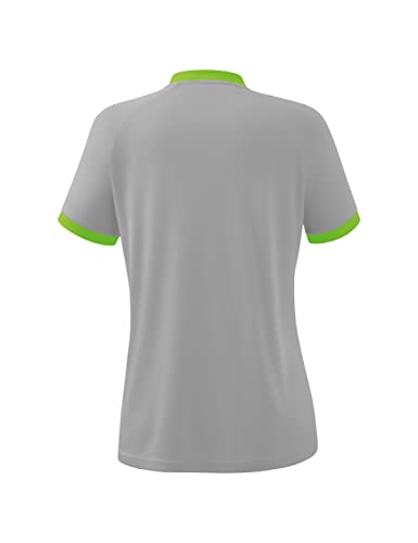 Erima Women's Mantua Jersey, Silver Grey/Green Gecko, 36 - Image 2
